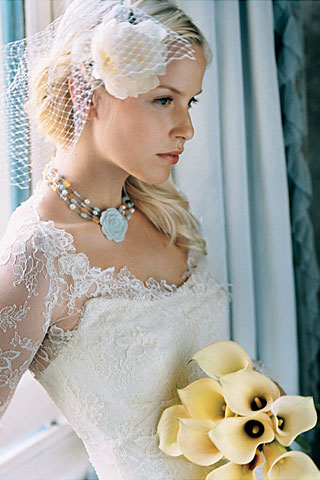 Blonde Wedding Hair