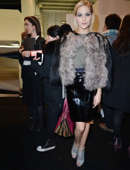 Celebrities at the A/W Fashion Shows 
