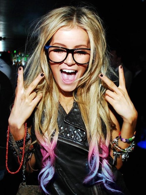 Dip Dye Hairstyles 