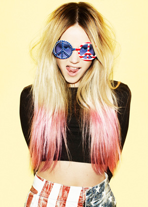 Dip Dye Hairstyles 
