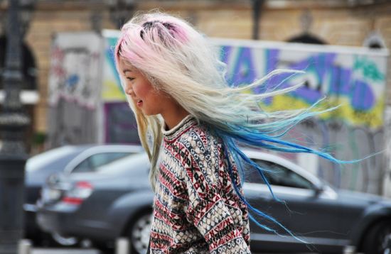 Dip Dye Hairstyles 