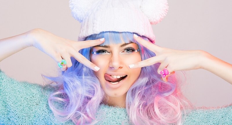 Pastel hair looks