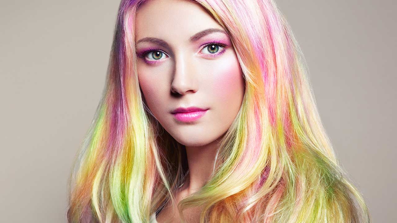 Pastel hair looks