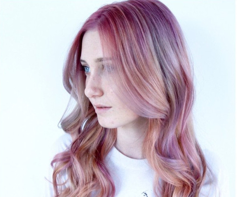 Pastel hair looks