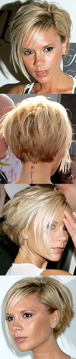 Victoria Beckham Hair Styles