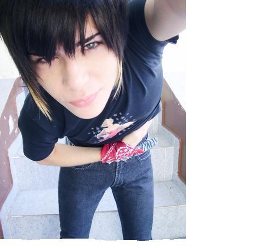 Emo hair style