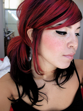 Emo hair style