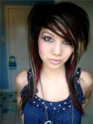 Emo hair style