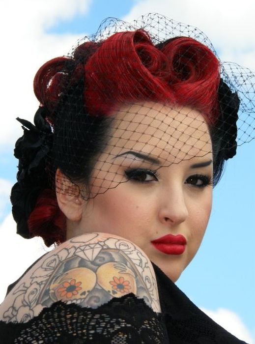 girl punk hairstyle pictures