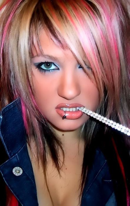 girl punk hairstyle pictures